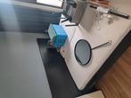 Ikea zwart Malm 180/200, Huis en Inrichting, Slaapkamer | Bedden, Ophalen, Gebruikt, Zwart, Tweepersoons