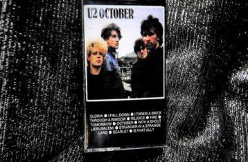 U2 – October 1986-Island Records Cassette beschikbaar voor biedingen