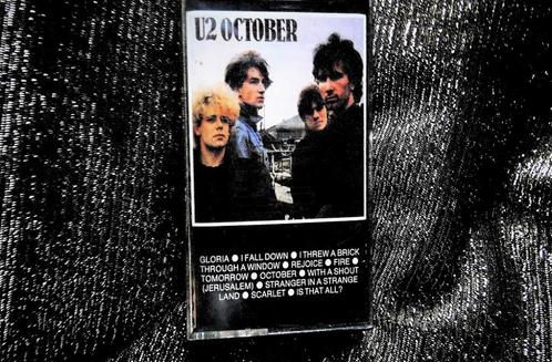 U2 – October 1986-Island Records Cassette, Cd's en Dvd's, Cassettebandjes, Gebruikt, Origineel, 1 bandje, Ophalen