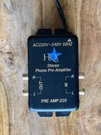 hq stereo phono pre amplifier pre amp 220, Ophalen, Gebruikt, Minder dan 60 watt, Overige merken