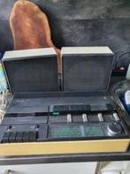 Zeldzame heel leuke vintage stereo set philips 22 RB 841 ori, Audio, Tv en Foto, Stereo-sets, Ophalen of Verzenden, Gebruikt, Speakers
