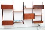 Cadovius Wandsysteem (3v3) Vintage Deens Design Jaren Retro, Huis en Inrichting, Kasten | Wandmeubels, Gebruikt, Met deur(en)