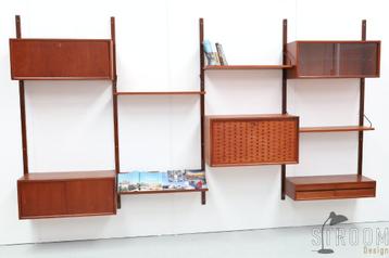 Cadovius Wandsysteem (3v3) Vintage Deens Design Jaren Retro beschikbaar voor biedingen