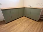 Keukenblok Ikea metod, Ophalen, Gebruikt, Groen, Hoekkeuken