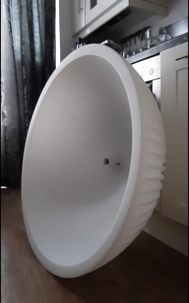 Dome Disign hanglamp TWV480,- EURO VOOR 100,-, Huis en Inrichting, Lampen | Hanglampen, Zo goed als nieuw, Ophalen