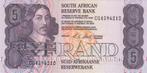 Zuid-Afrika bankbiljet 5 Rand 1978-94, Pick 119e UNC, Postzegels en Munten, Bankbiljetten | Afrika, Verzenden, Zuid-Afrika, Los biljet