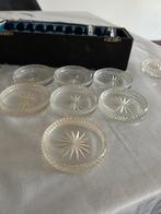 Antieke kristallen onderzetters, Antiek en Kunst, Ophalen of Verzenden