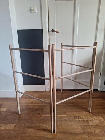 Vintage Houten Wasrek - Charmant en Praktisch! Brocante  beschikbaar voor biedingen
