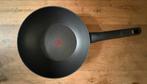 Tefal Wokpan 28,5cm, Huis en Inrichting, Keuken | Potten en Pannen, Ophalen of Verzenden, Gebruikt, Aluminium, Wok