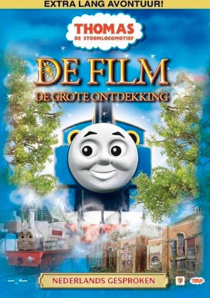 DVD Thomas De Stoomlocomotief - De Film: De Grote Ontdekking, Cd's en Dvd's, Dvd's | Kinderen en Jeugd, Zo goed als nieuw, Film