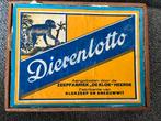 Dierenlotto zeepfabriek “De Klok” 1930, Antiek en Kunst, Antiek | Speelgoed, Ophalen