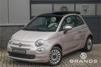 Fiat 500C 1.0 Hybrid Dolcevita 1e eig Carplay PDC Unieke kle, Voorwielaandrijving, Gebruikt, 4 stoelen, Leder en Stof