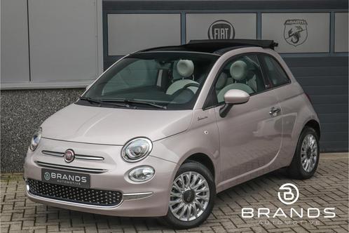 Fiat 500C 1.0 Hybrid Dolcevita 1e eig Carplay PDC Unieke kle, Auto's, Fiat, Bedrijf, Te koop, 500C, ABS, Airbags, Airconditioning