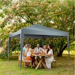 Chique Vouwtent 3x3 m Easy-Up Vouwtent Pop-Up-Tent Antraciet, Tuin en Terras, Partytenten, Ophalen of Verzenden, Nieuw, Partytent