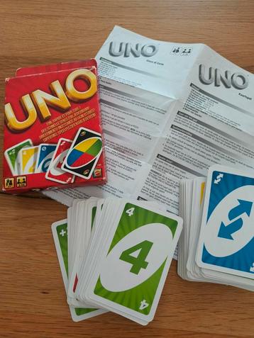 UNO Kaartspel - 108 Kaarten Compleet beschikbaar voor biedingen