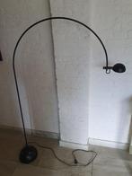 Zwarte vloerlamp, als nieuw, Huis en Inrichting, Lampen | Vloerlampen, Ophalen, Zo goed als nieuw, Metaal, 100 tot 150 cm
