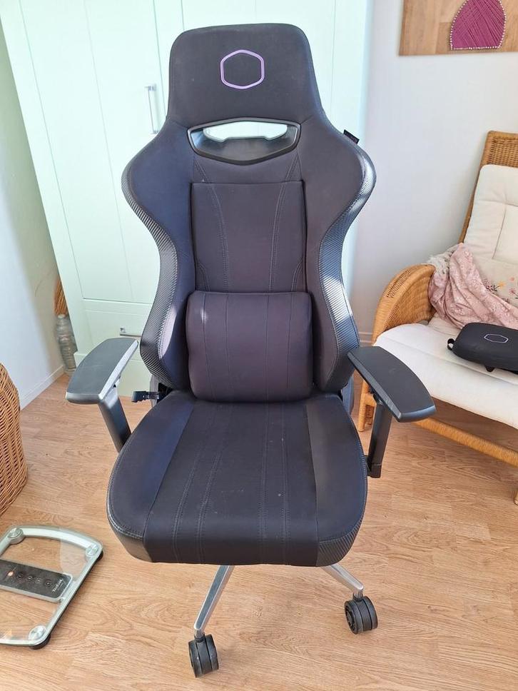 Gaming chair/stoel, Huis en Inrichting, Bureaustoelen, Zo goed als nieuw, Zwart, Ophalen