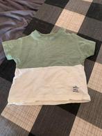 Groen/witte T-shirtje van de Zeeman. Maat 80, Kinderen en Baby's, Babykleding | Maat 80, Zeeman, Ophalen of Verzenden, Zo goed als nieuw