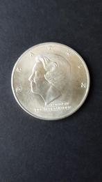 munt zilver 800 beatrix marshall 1997, Postzegels en Munten, Munten | Nederland, Zilver, 50 gulden, Ophalen, Koningin Beatrix