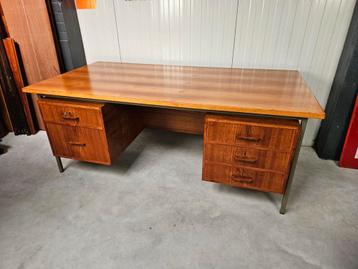 Vintage bureau groot blad