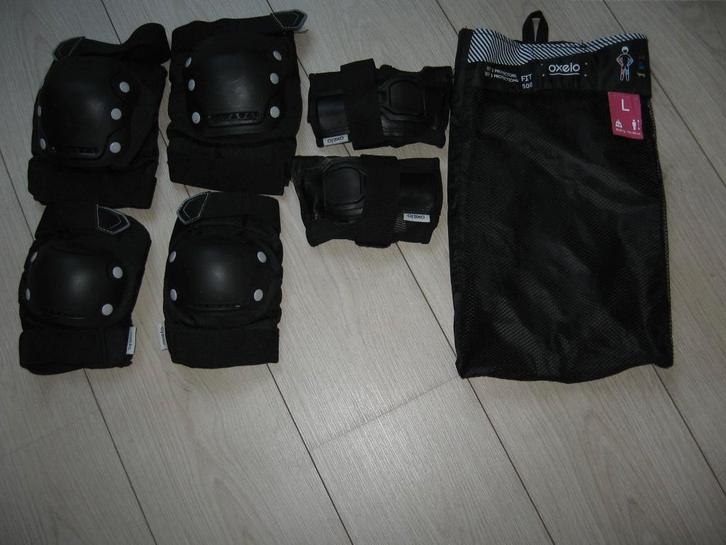6 Bescherm onderdelen v Skaten Skeeleren et €15.- Maat L,, Sport en Fitness, Skeelers, Nieuw, Bescherming, Dames, Heren, Kinderen