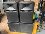 SET NIEUW AUDIOPHONY 2x SR12P Toppen 2x D15S Subs 1,2Kw RMS, Overige typen, Zo goed als nieuw, 120 watt of meer, Ophalen
