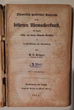 Krüger - Theor.-prakt. Unterricht in der Urmacherkunst 1851, Ophalen of Verzenden, Gelezen, P.J. Krüger