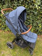 Luxe buggy van Britax Römer in donkerblauw, Ophalen, Zo goed als nieuw, Regenhoes