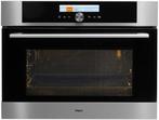 Pelgrim combi magnetron oven Nieuw MAC824RVS + Garantie RVS, Nieuw, Hete lucht, 45 tot 60 cm, Inbouw
