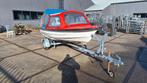boot met trailer en motor, Watersport en Boten, Ophalen, Gebruikt, Minder dan 10 pk, Tot 6 meter
