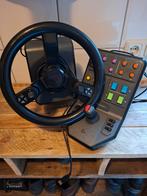 Logitech Farming Simulator Stuurwiel en Zijpaneel, Computers en Software, Joysticks, Ophalen, Zo goed als nieuw, Logitech