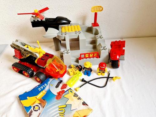 Technisch Duplo Toolo set 2914 Rescue Base compleet, Kinderen en Baby's, Speelgoed | Duplo en Lego, Gebruikt, Duplo, Ophalen of Verzenden