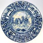 177. Wandbord, Koninklijke Tichelaar Makkum, midden 20e eeuw, Antiek en Kunst, Antiek | Keramiek en Aardewerk, Ophalen of Verzenden