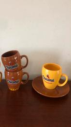 Chocomel Mok, Beker & Bordje - Prima Staat!, Ophalen of Verzenden, Zo goed als nieuw