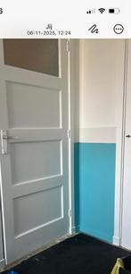 Verf te koop 5 l emmer Sikkens alpha mat muurverf, Ophalen, 5 tot 10 liter, Blauw, Verf