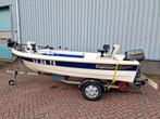 Te koop TopCraft Sport zeer complete vissersboot! En trailer, Watersport en Boten, Vis- en Consoleboten, Ophalen, 10 tot 30 pk