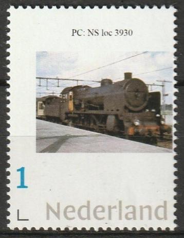 Persoonlijke postzegel treinen stoomloc NS 3930 beschikbaar voor biedingen