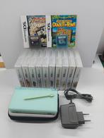Nintendo DS lite, Spelcomputers en Games, Spelcomputers | Nintendo DS, Met games, Gebruikt, Ophalen of Verzenden, Groen