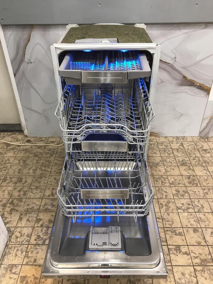 Siemens inbouw Vaatwasser A++ iQ500(45 CM Breed) in TopStaat, Witgoed en Apparatuur, Vaatwasmachines, Gebruikt, Inbouw, Minder dan 85 cm