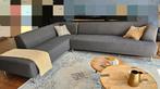 Luxe hoekbank, antarciet, twee delen, 290x235x90, Ophalen, Gebruikt, Stof, Modern