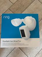 Ring Floodlight Cam Wired Plus, Audio, Tv en Foto, Videobewaking, Ophalen, Zo goed als nieuw