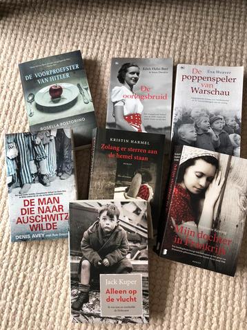 7 Romans zich afspelend rondom oorlogsjaren 1940/1945 beschikbaar voor biedingen