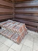 Gebruikte Kruispannen 200 stuks, Doe-het-zelf en Verbouw, Dakpannen en Dakbedekking, Ophalen, Gebruikt, Rood, Steen of Klei