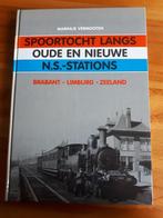 Spoortocht langs oude en nieuwe N.S.-Stations, Ophalen of Verzenden, Zo goed als nieuw, Trein, Overige typen