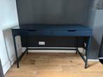 Ikea Alex bureau zwartblauw, Huis en Inrichting, Bureaus, Ophalen, Gebruikt, Bureau