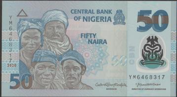 Nigeria 50 naira 2020 UNC p.40j (# 484)  beschikbaar voor biedingen