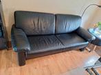 2 zitter en 3 zitter, leren bankstel, Huis en Inrichting, Banken | Bankstellen, Ophalen, Gebruikt, 75 tot 100 cm