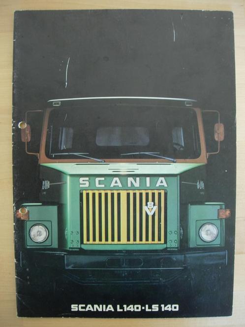 Scania 140 Torpedo V8 Brochure 1972 – L LS L140 LS140 Neus, Boeken, Auto's | Folders en Tijdschriften, Zo goed als nieuw, Overige merken