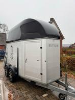 Sirius Paardentrailer  1,5 paards S-45 met zadelkamer, Ophalen, Zo goed als nieuw