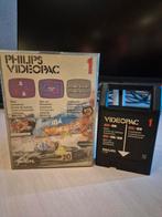Philips Videopac 1 - Race, Spin-out, Cryptogram, Gebruikt, 1 speler, Racen en Vliegen, Ophalen of Verzenden